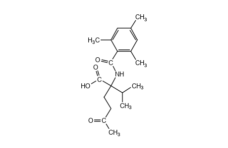 2-(3-oxobutyl)-N-(2,4,6-trimethylbenzoyl)valine