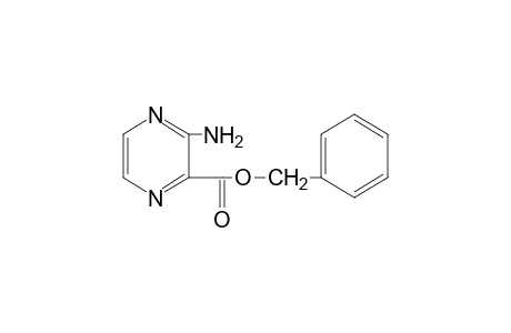 3-aminopyrazinecarboxylic acid, benzyl ester