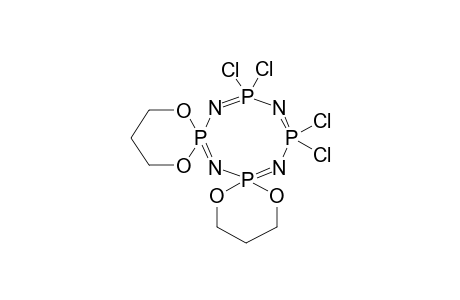 6,6,8,8-TETRACHLORO-2,2:4,4-BIS(1,3-PROPYLENEDIOXY)CYCLOTETRAPHOSPHAZATETRAENE