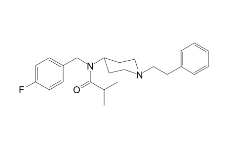 N-(4-Fluorobenzyl)-N-(1-(2-phenylethyl)-4-piperidyl)-isobutyramide