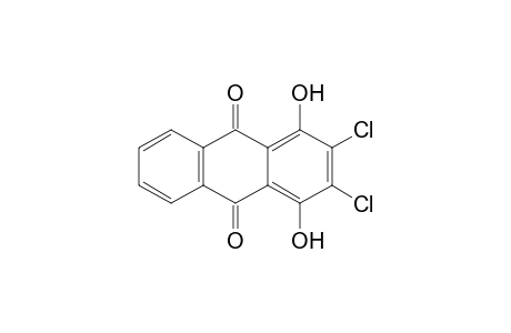 2,3-bis(Chloranyl)-1,4-bis(oxidanyl)anthracene-9,10-dione