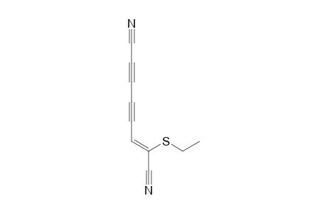 (Z)-2-(ethylthio)oct-2-en-4,6-diynedinitrile