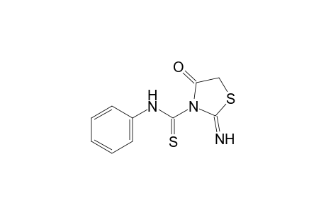 2-imino-4-oxothio-3-thiazolidinecarboxanilide