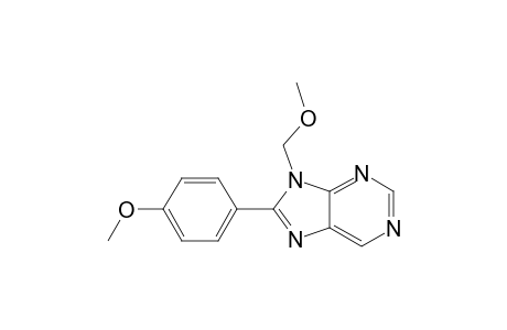 9-(Methoxymethyl)-8-(4-methoxyphenyl)-9H-purine