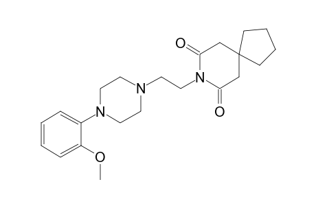 8-(2-[4-(2-Methoxyphenyl)-1-piperazinyl]ethyl)-8-azaspiro[4.5]decane-7,9-dione