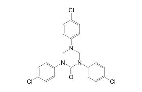 1,3,5-Tris(4-chlorophenyl)-1,3,5-triazinan-2-one