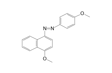 1-METHOXY-4-[(p-METHOXYPHENYL)AZO]NAPHTHALENE