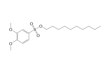 3,4-DIMETHOXYBENZENESULFONIC ACID, DECYL ESTER