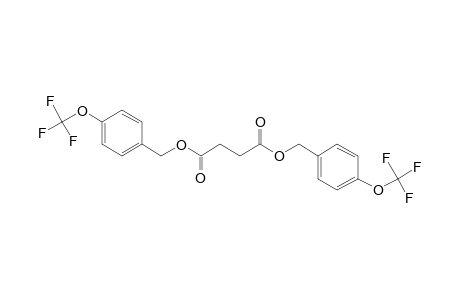 Succinic acid, di(4-trifluoromethoxybenzyl) ester