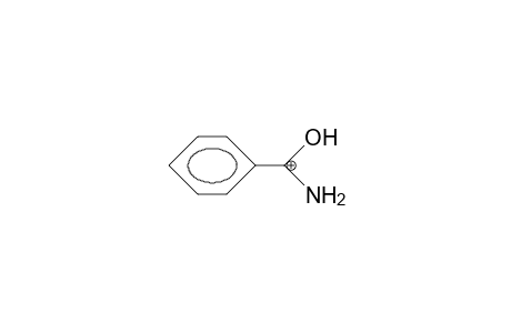 Amino-hydroxy-phenyl-carbenium cation