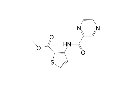 Methyl 3-[(2-pyrazinylcarbonyl)amino]-2-thiophenecarboxylate