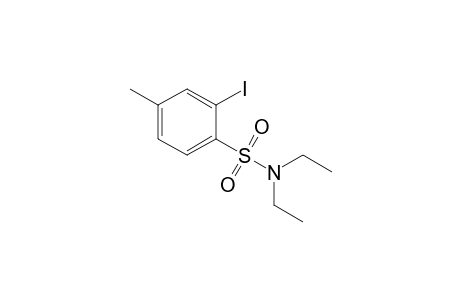 N,N-Diethyl-2-iodo-4-methylbenzenesulfonamide
