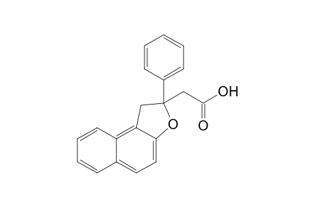 2-(2-Phenyl-1,2-dihydronaphtho[2,1-b]furan-2-yl)acetic acid