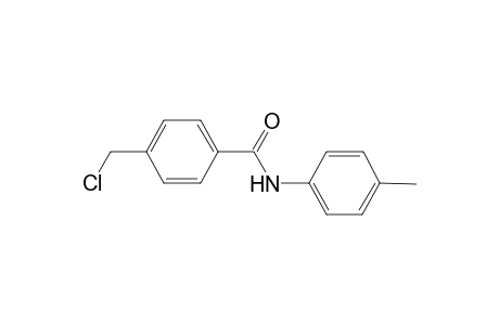 Benzamide, 4-chloromethyl-N-(4-methylphenyl)-