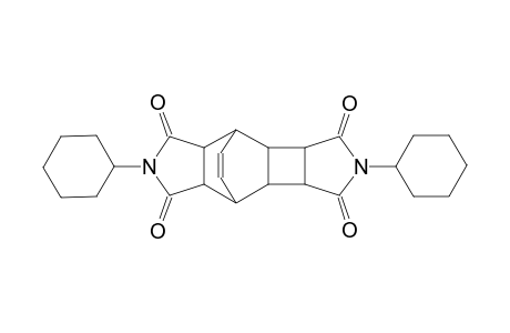 2,6-dicyclohexyl-4,4a,7a,8,8a,8b-hexahydro-4,8-ethenopyrrolo[3',4':3,4]cyclobuta[1,2-f]isoindole-1,3,5,7(2H,3aH,3bH,6H)-tetraone