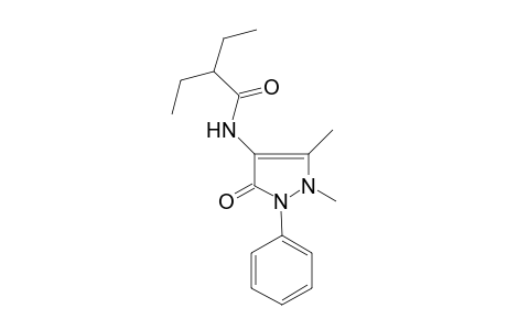 N-(1,5-dimethyl-3-oxo-2-phenyl-2,3-dihydro-1H-pyrazol-4-yl)-2-ethylbutanamide