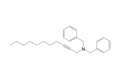 Dibenzyl(undec-2-ynyl)amine