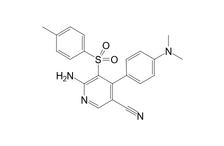 6-Amino-4-(4-(dimethylamino)phenyl)-5-tosylnicotinonitrile