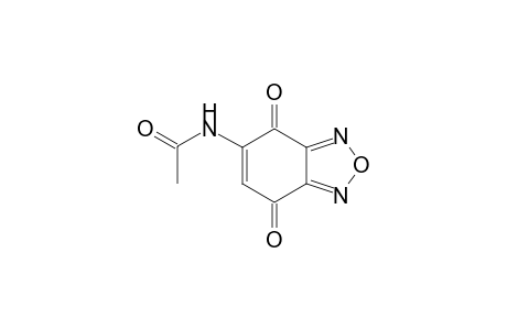 4,7-DIOXO-5-ACETAMIDO-4,7-DIHYDROBENZOFURAZAN