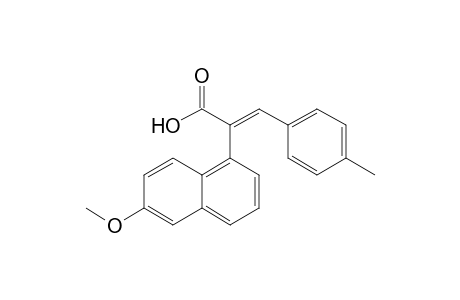 2-(6'-Methoxy-1'-naphthyl)-3-(p-tolyl)-2-propenoic Acid