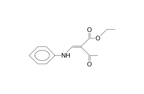 E-ETHYL-3-OXO-2-[(PHENYLAMINO)-METHYLIDENE]-BUTANOATE