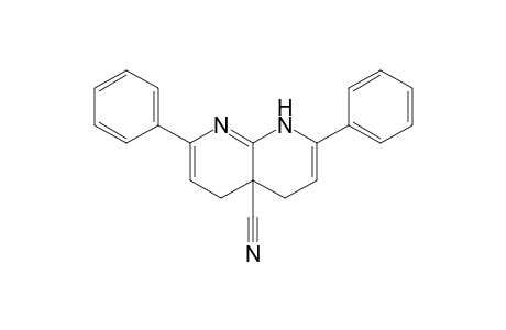 2,7-diphenyl-1,5-dihydro[1,8]naphthyridine-4a(4H)-carbonitrile