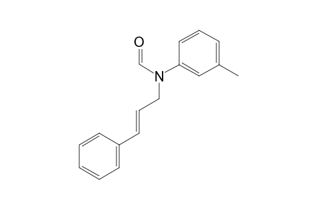 N-cinnamyl-N-(m-tolyl)formamide