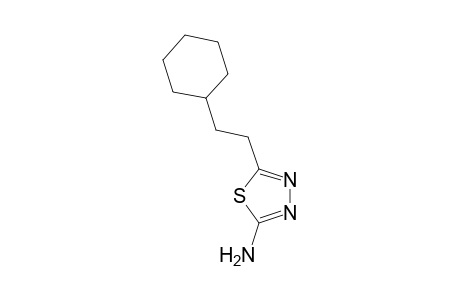 5-(2-Cyclohexylethyl)-1,3,4-thiadiazol-2-amine