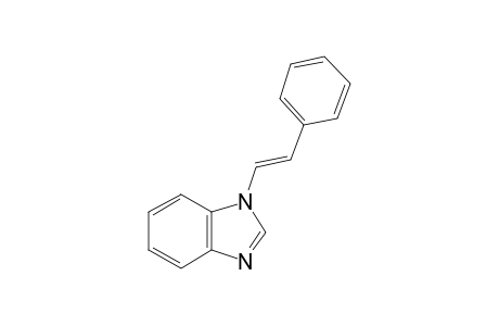 1H-Benzimidazole, 1-(2-phenylethenyl)-, (E)-