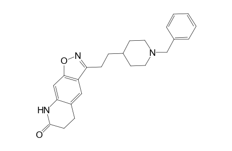 5,8-Dihydo-3-[2-1-(phenylmethyl)-4-piperidiyl]ethyl]isoxazolo[4,5-g]quinolin-7(6H)-one