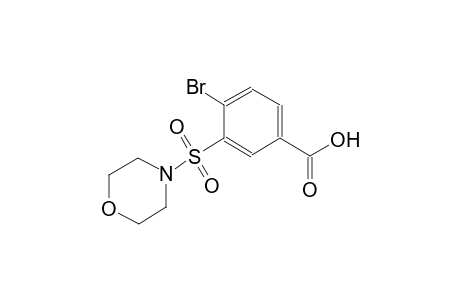 benzoic acid, 4-bromo-3-(4-morpholinylsulfonyl)-