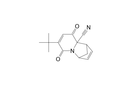 1,4-Methano-9aH-quinolizine-9a-carbonitrile, 7-(1,1-dimethylethyl)-1,4,6,9-tetrahydro-6,9-dioxo-