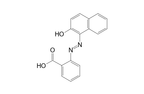 2-[(E)-(2-hydroxy-1-naphthyl)diazenyl]benzoic acid