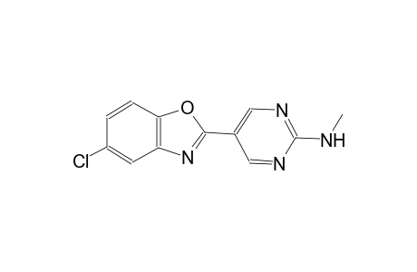 N-[5-(5-chloro-1,3-benzoxazol-2-yl)-2-pyrimidinyl]-N-methylamine