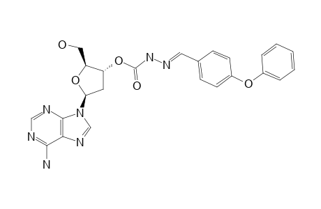 3'-[3''-(PARA-PHENOXYPHENYLIDEN)-CARBAZOYL]-2'-DEOXYADENOSINE