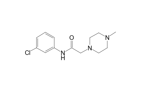 N-(3-chlorophenyl)-2-(4-methyl-1-piperazinyl)acetamide