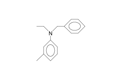 N-Benzyl-N-ethyl-3-methylaniline