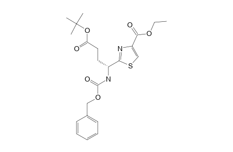 (BENZYLOXYCARBONYL)-GLU-(O-TERT.-BUTYL)-(THIAZOLE)-OET