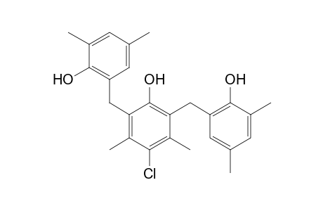 alpha^2,alpha^2^'-(5-CHLORO-4,6-DIMETHYL-2-HYDROXY-m-PHENYLENE)DIMESITOL