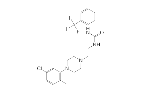 urea, N-[2-[4-(5-chloro-2-methylphenyl)-1-piperazinyl]ethyl]-N'-[2-(trifluoromethyl)phenyl]-