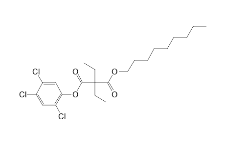 Diethylmalonic acid, nonyl 2,4,5-trichlorophenyl ester