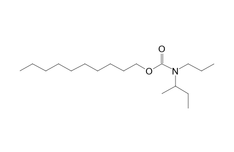 Carbonic acid, monoamide, N-(2-butyl)-N-propyl-, decyl ester