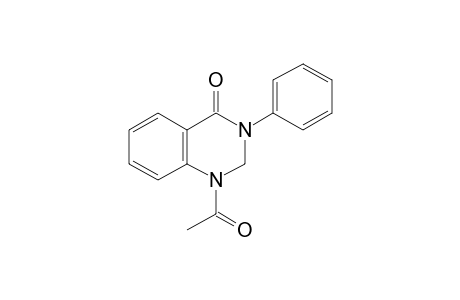 1-acetyl-2,3-dihydro-3-phenyl-4(1H)-quinazolinone