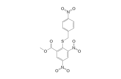 METHYL-2-(4-NITROPHENYLMETHYLSULFANYL)-3,5-DINITROBENZENECARBOXYLATE