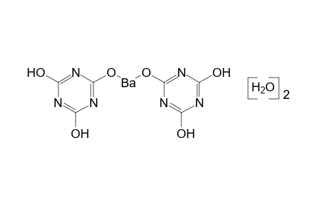 s-TRIAZINE-2,4,6-TRIOL, BARIUM SALT (2:1), DIHYDRATE