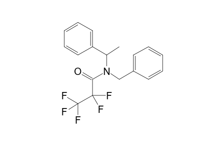 N-Benzyl-2,2,3,3,3-pentafluoro-N-(1-phenylethyl)propanamide