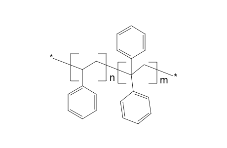 Styrene-1,1-diphenylethylene copolymer (with 44 mol-% dphe units)