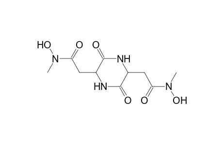 2,5-Piperazinediacetamide, N,N'-dihydroxy-N,N'-dimethyl-3,6-dioxo-