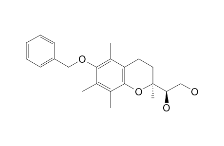 (2S,2'S)-1-(6-Benzyloxy-2,5,7,8-tetramethylchroman-2-yl)ethane-1,2-diol