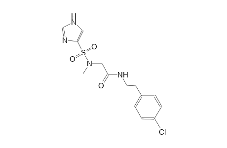 acetamide, N-[2-(4-chlorophenyl)ethyl]-2-[(1H-imidazol-4-ylsulfonyl)methylamino]-